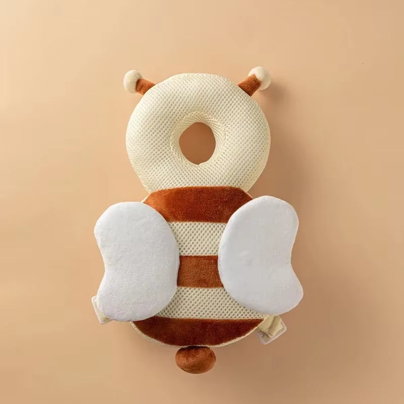 Newborn Headrest Security Pillows Backpack Toddler Baby Head Fall Protection Pad Cushion Cartoon Soft Security Pillows Backpack